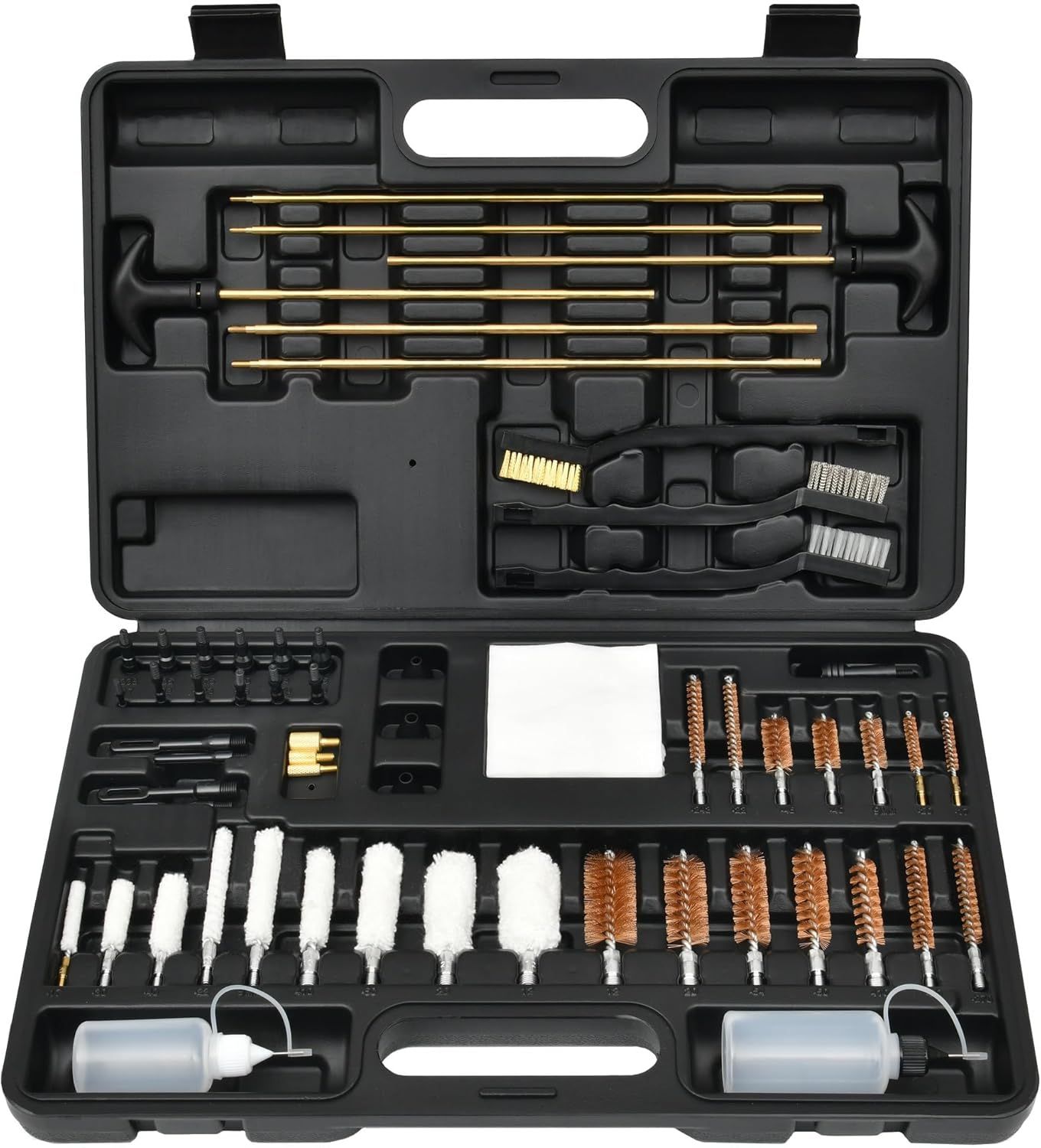 gun cleaning kit case open